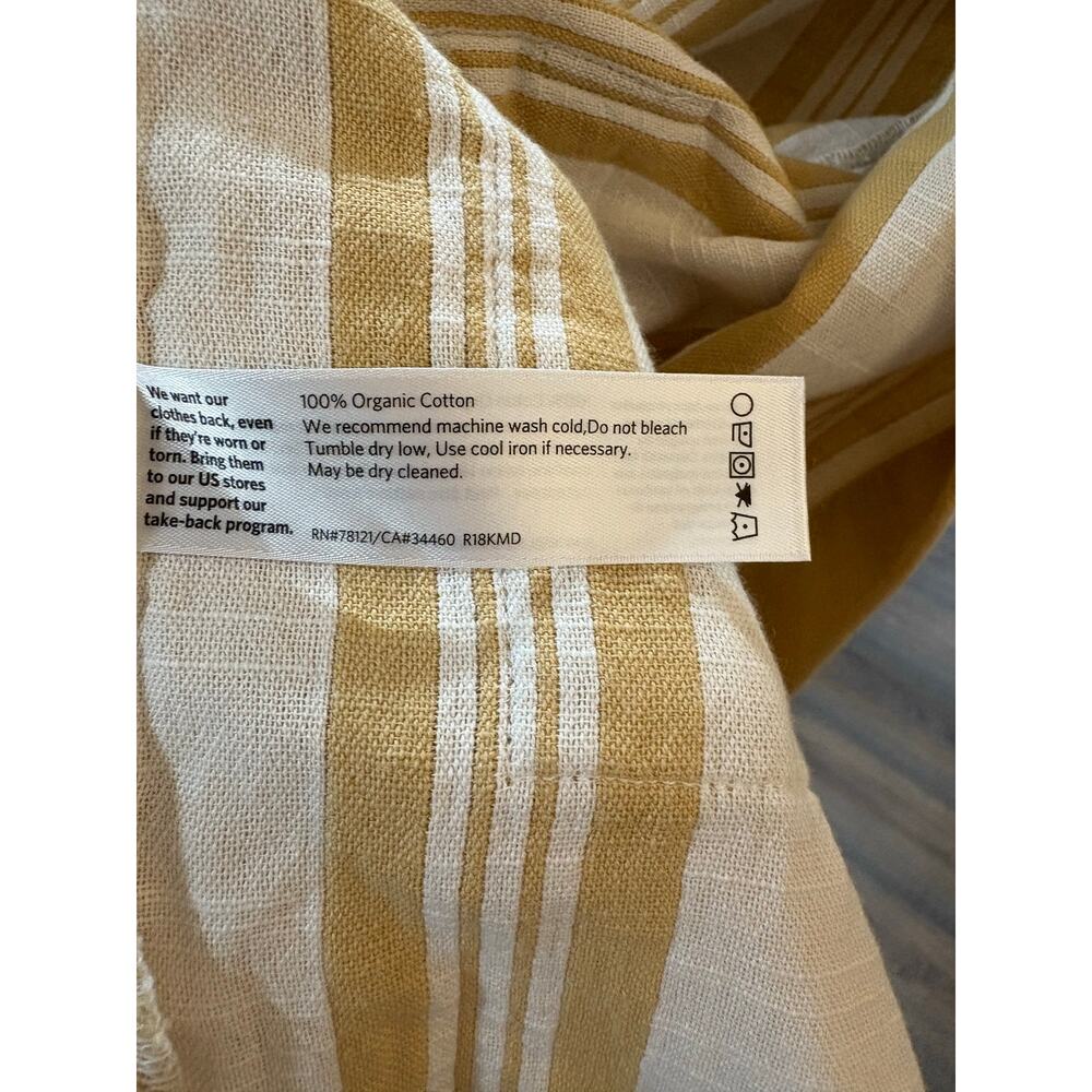 Eileen Fisher Organic striped kimono jacket - Picture 5 of 5